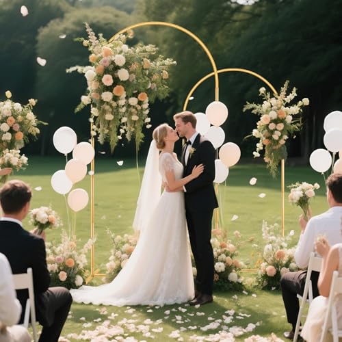 6.6 ft) Balloon Arbor Frame | Party Arch Stands for Wedding
