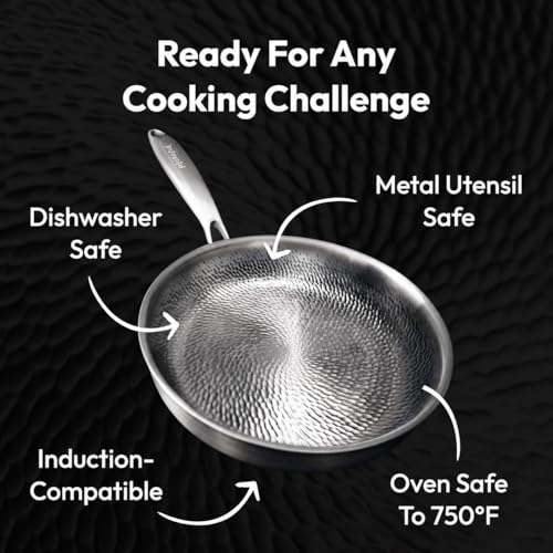 works on induction and all cooktops.