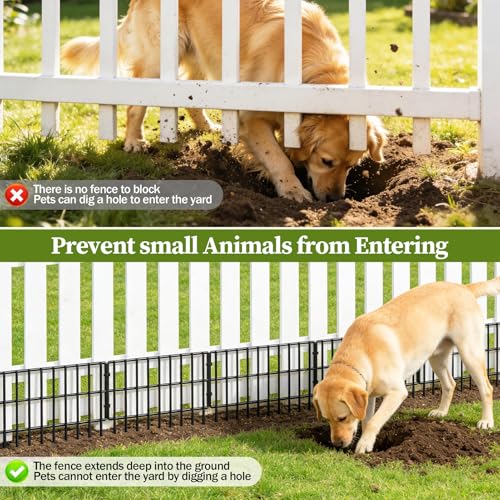 No Dig Garden Fence Panels