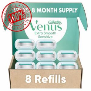 Gillette Venus Extra Smooth Women’s Razor Refills 8 Count