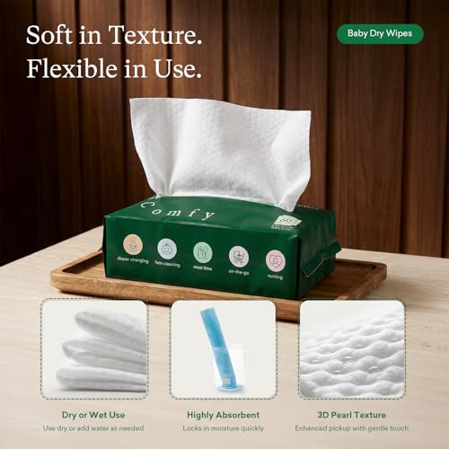 2 Pack (120Ct) Dry Wipes