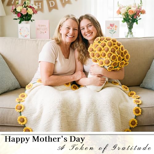 Yellow Sunflower Gifts for Women Mothers Mom Grandma Teacher Friends