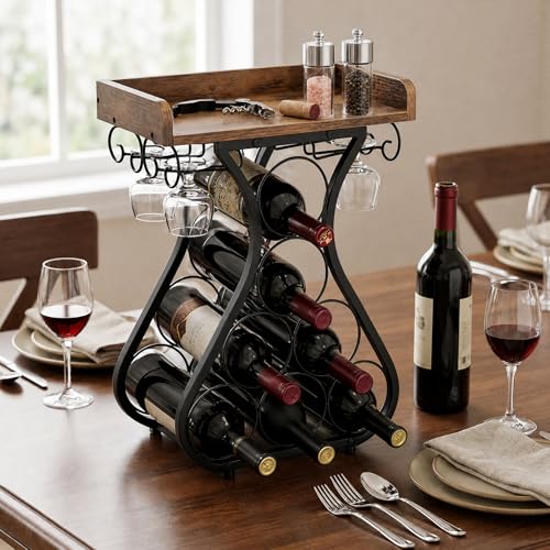 Wine Storage Cabinet Shelf for Pantry