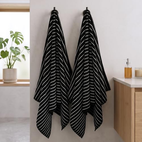 Beach & Shower | Cotton Lightweight Quick Dry Bath Towel Large 27.5” x 55”