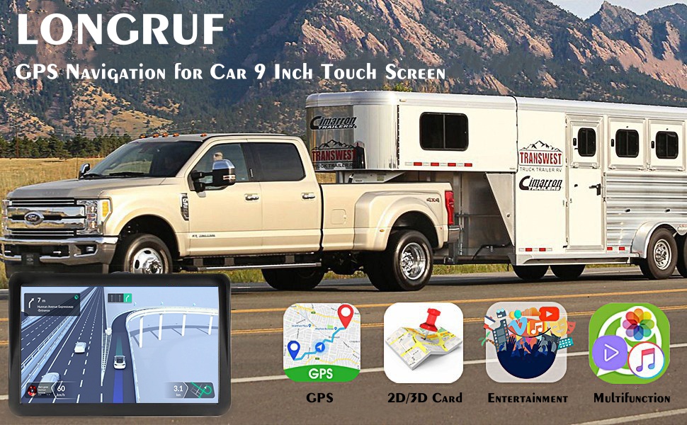 gps tracker for vehicles 9 inch gps gps for car gps navigates system gps navigator for car 2024