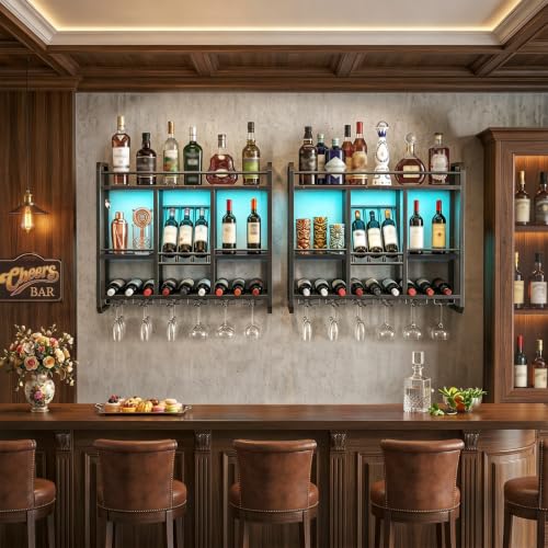 Liquor Bottle Display Rack
