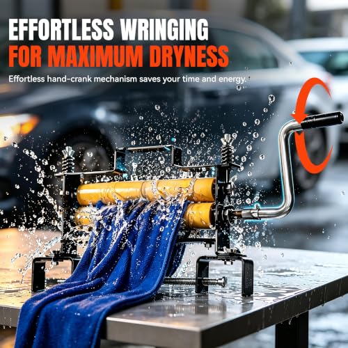 Heavy-Duty Manual Laundry Wringer Portable Drying Extractor for Towels