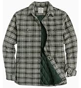 Dubinik Flannel Shirt For Men Cozy Warm Lined Mens Lightweight Jacket Snap | Thermal Lining, Lon...