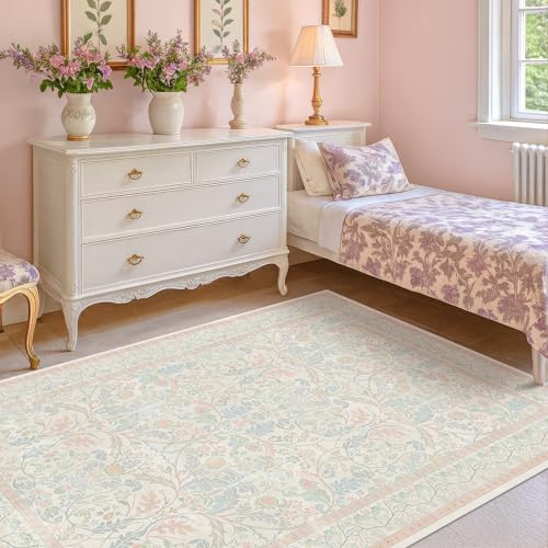 Soft Pastel Kids Playroom Decor Carpet