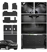 Floor Mat for 2018-2022 2023 Chevrolet Chevy Traverse 7 Seats(2 Row Bucket Seat), Cargo Mat Custo...