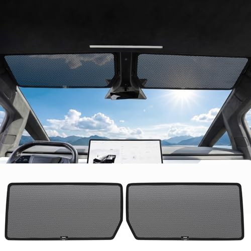 See Through Mesh Front Window Sunshade