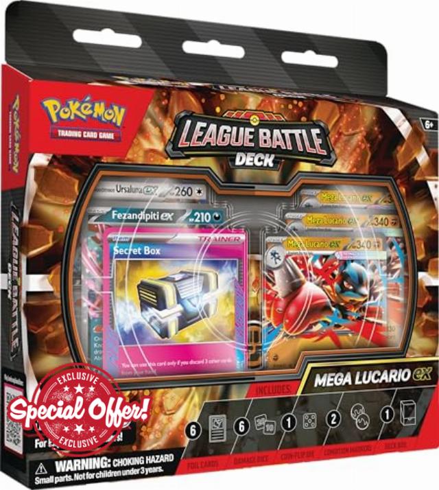 Pokémon TCG: Mega Lucario ex League Battle Deck