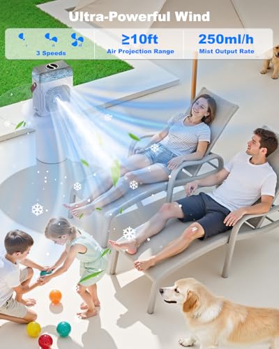 Outdoor Water Cooling Fan for Outside