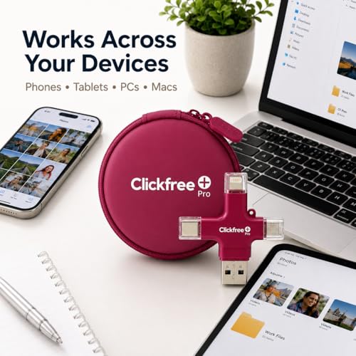 iPad & Mac – Includes Photo Book Voucher + Unlimited AI Credits (Garnet Red)