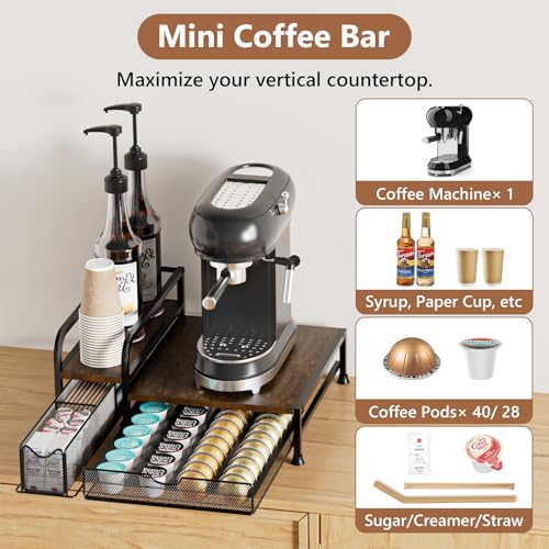 Countertop K Cup Holder for Kitchen Cafe Office