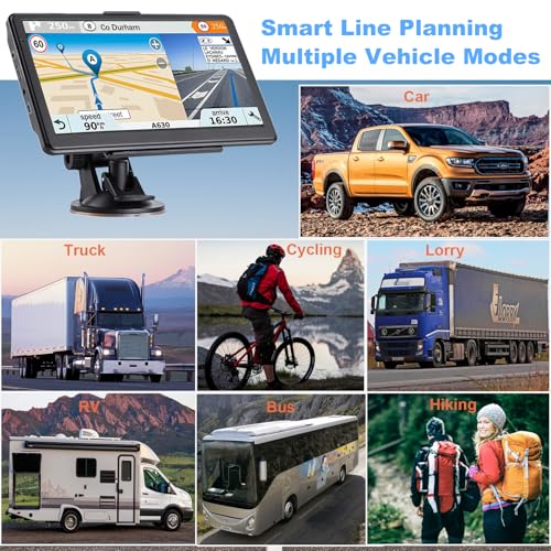 North America Lifetime map Free Update Truck(Brown)