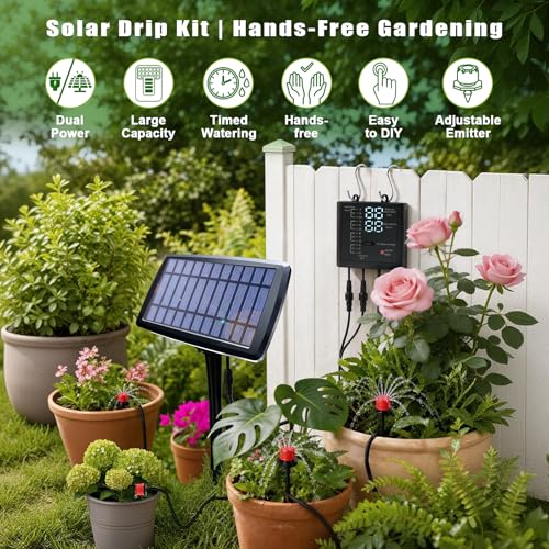 Auto Watering Kit with 32FT Hose & 10 Drippers