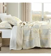 yellow bed spread