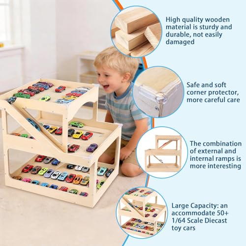 Toy Car Garage for 1/64 Scale