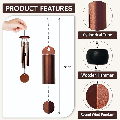 Memorial Wind Chimes Gifts for Mom Grandma