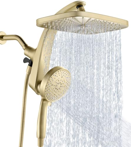 Glod 1.75GPM 460311 | 12" High Pressure Rainfall Shower Heads