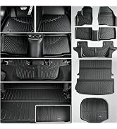 All Weather Floor Mats for 2020-2025 2026 Ford Explorer(Only 6 seat & Captain Chairs)TPE Rubber L...