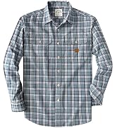6 oz Flannel Shirt for Men Pearl Snap Western Cowboy Long Sleeve | Soft Brushed Cotton, ...