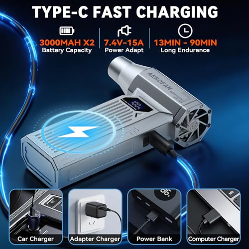 Rechargeable Air Gun for PC/Keyboard/Car/Home/Outdoo