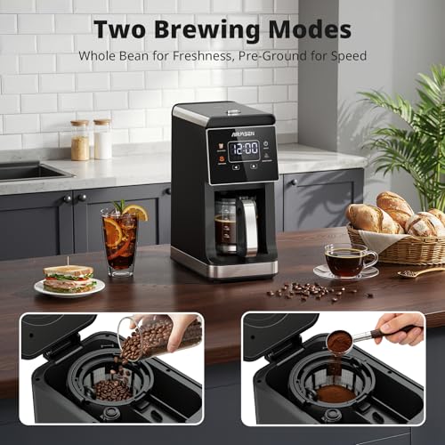Fresh Ground Coffee Maker for Home & Office