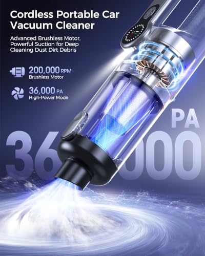 36000Pa Suction Brushless Motor