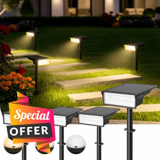 Consciot Solar Lights Outdoor Waterproof