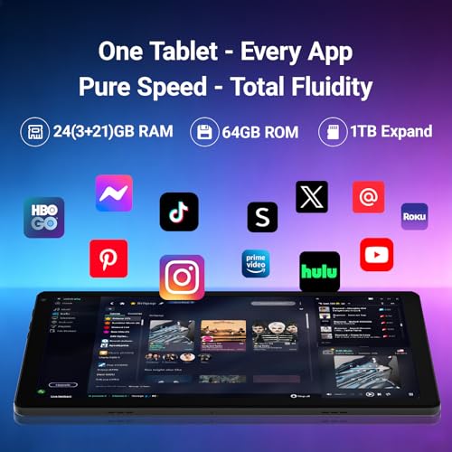 BT 5.4 Electronics Tablets with HD IPS Touchscreen