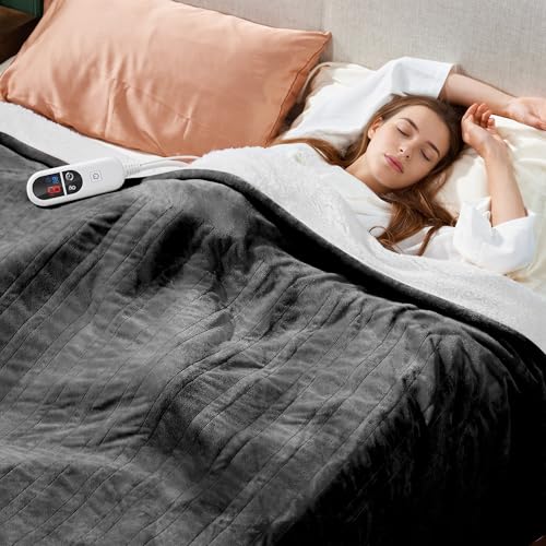 Ultra-Soft 90" x 84" Heating Blankets