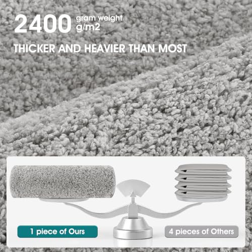 Machine Washable Luxury Toilet Rug Set