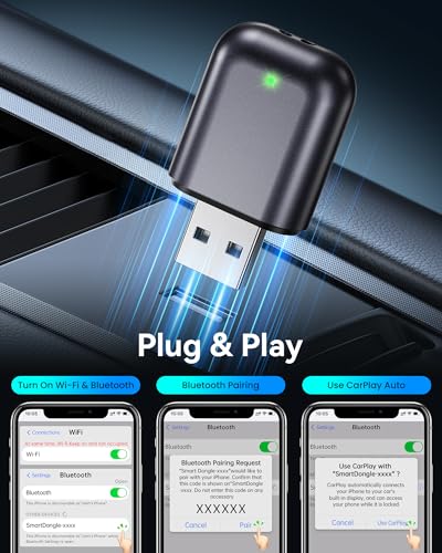 Stable Low-Lag GPS Plug & Play for iOS 10+ & Cars from 2016+ (Jet Gray)