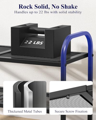Shoe Storage with High-Density Metal Shelves