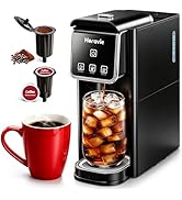 Horavie Ultra Espresso Machine with LCD Display, Espresso Maker with Powerful Milk Frother, Custo...