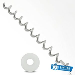 18.5" Pit Boss Auger Replacement for Pit Boss 700 Series 74079 31893                                                          Pit Boss Auger Compatible with Pit Boss 700 Series pellet grills (700T1