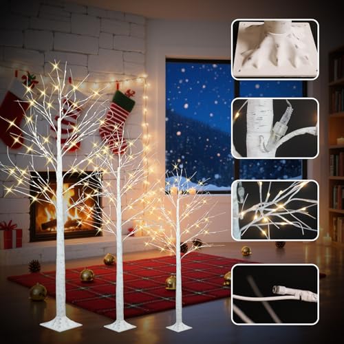 Lighted Twig Tree for Home Yard Party Garden Deco