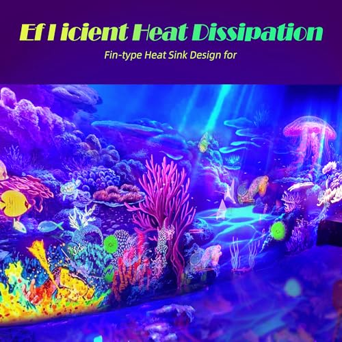 395nm to 405nm Blacklight for Halloween Party