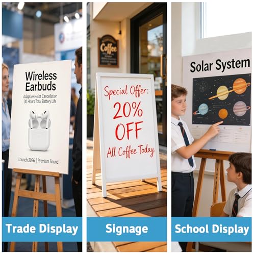 Double-Sided Large Poster Board for Crafts