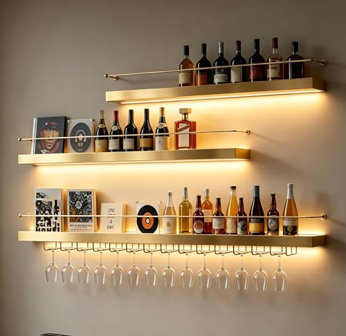 hanging wine rack suitable for home kitchens
