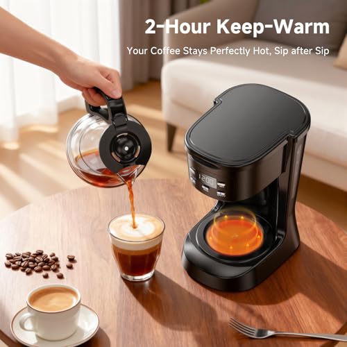 Portable Small Cafetera for Home Office Travel Camping