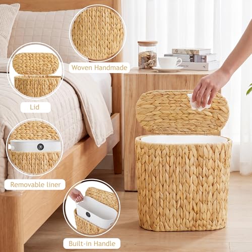 Boho Garbage Can for Bedroom