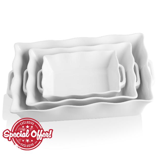 Sweejar Casserole Dishes for Oven