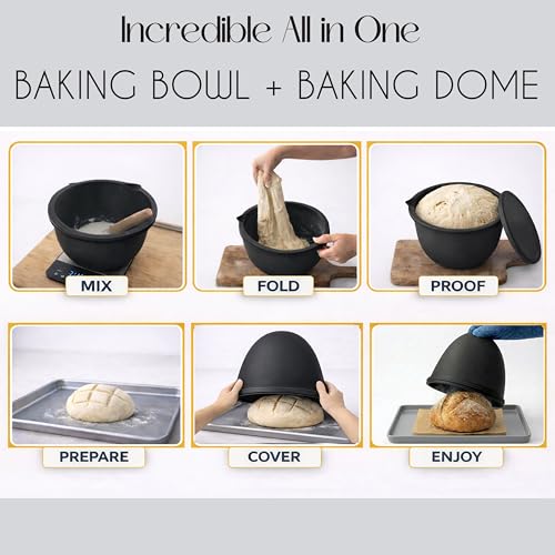 Alternative Silicone Dutch Oven for Sourdough Bread Baking Supplies