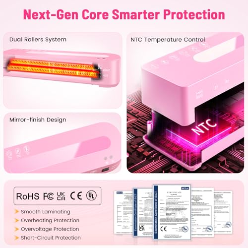 Hot & Cold with Trimmer | A4 Laminating Machine for Office