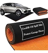 Oil Spill Mat, 72"x60" Heavy Duty Absorbent Grease Garage Floor Protector Under Car Auto Repairs,...