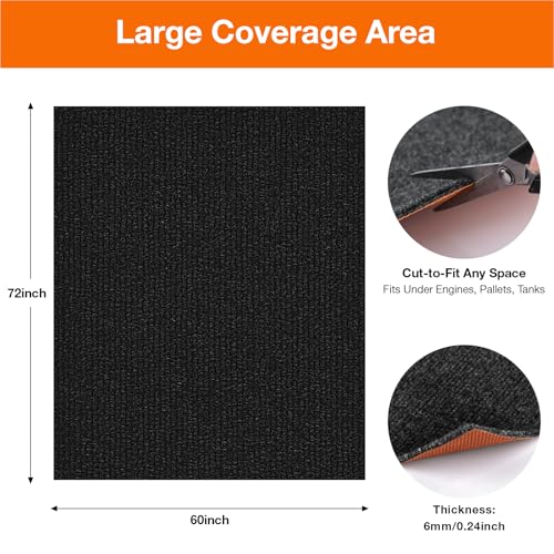 1/4 Inch Thick Waterproof Rubber Backing
