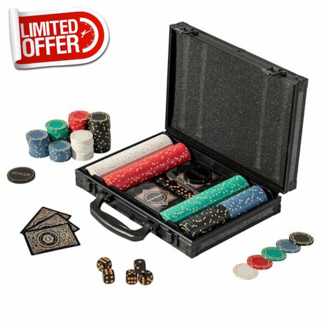 Polar Aurora Poker Chips